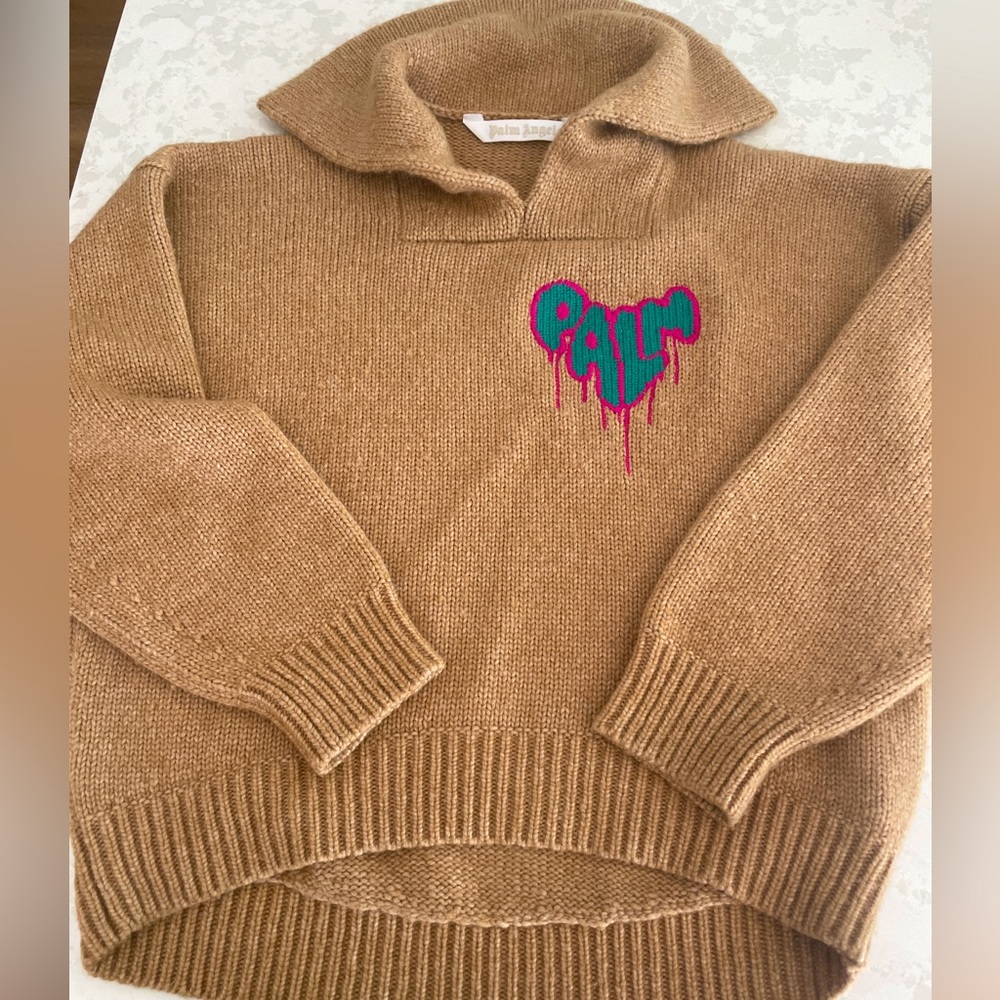 Palm angels cashmere sweater. Worn only a few times. Excellent condition